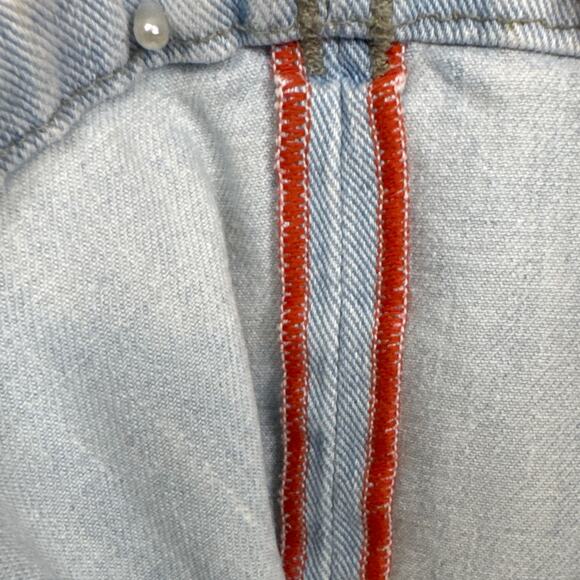 VTG Y2K Diesel Low Rise Flare Jeans Selvedge Hem Only The Brave Italian SZ 27 - Picture 5 of 12